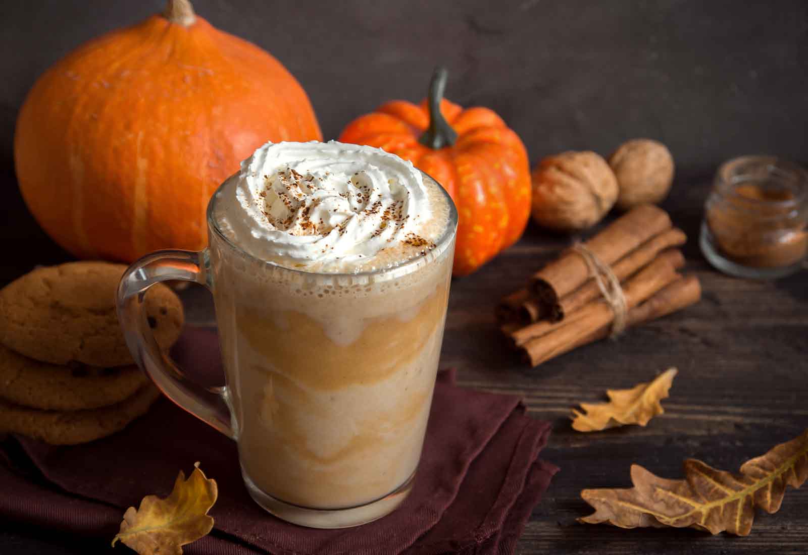 1 de octubre dia internacional del cafe pumpkin Spice Latte 