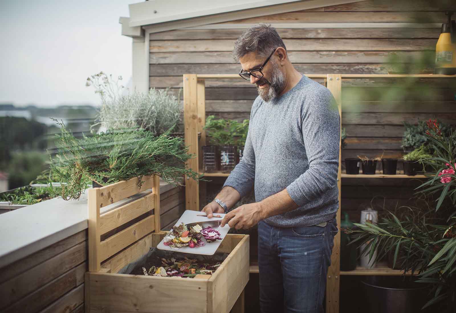 zero waste en un restaurante