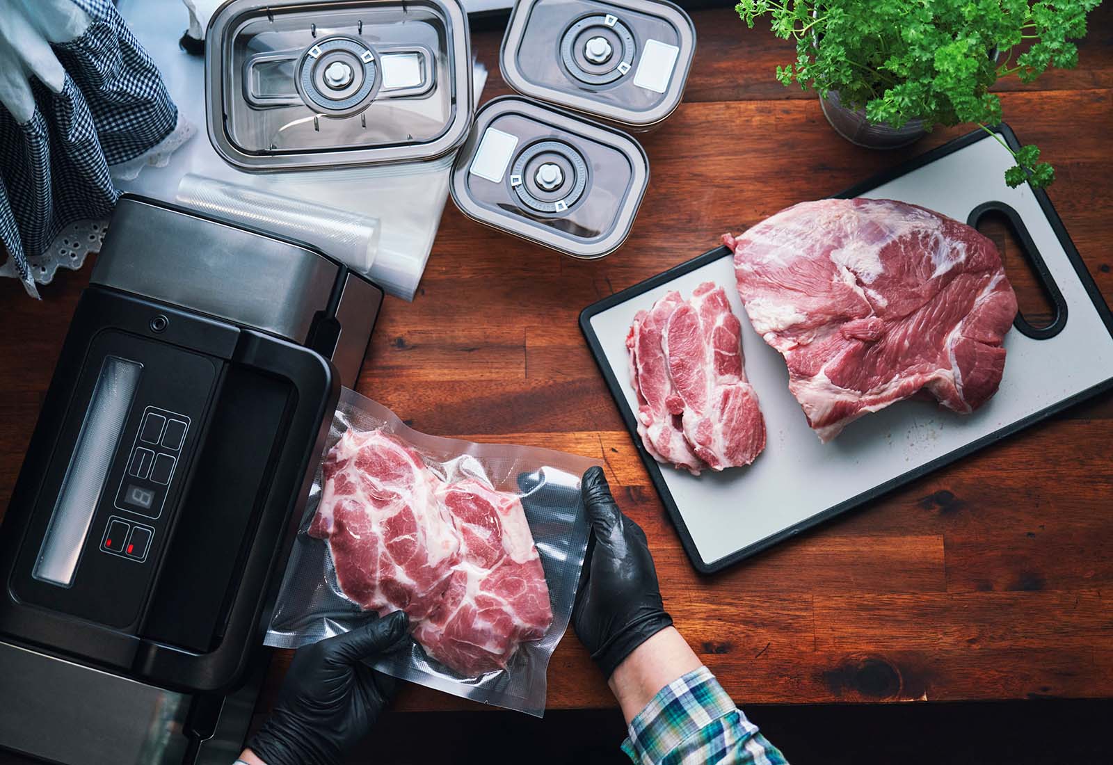 metodos de conservacion en los alimentos envasado al vacío