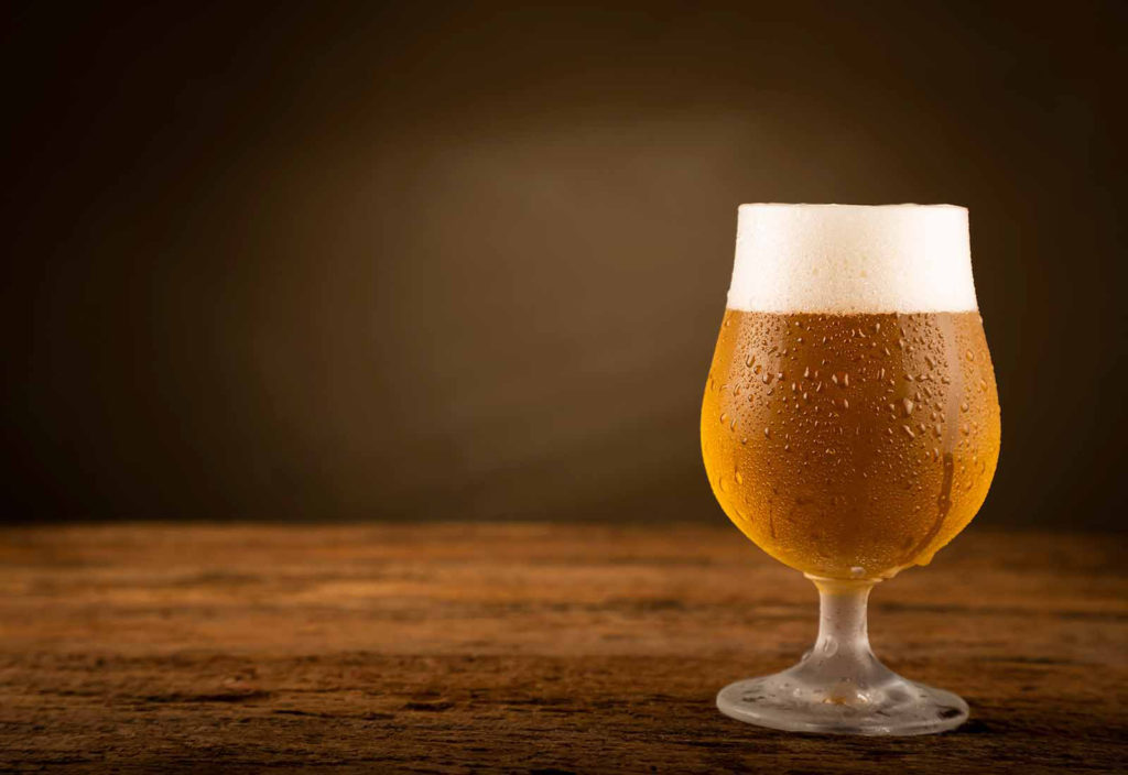 vasos de cerveza tipos copa cáliz o goblet